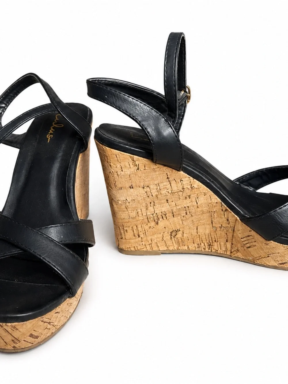 Lulus Cork Sandals size 8.5